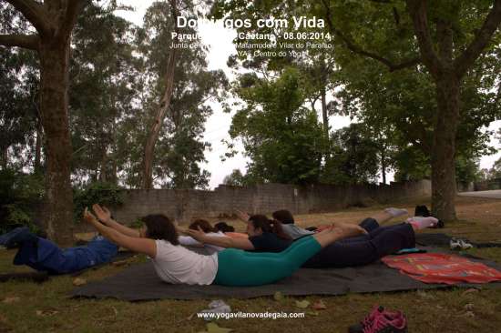 08.06.2014 - Yoga Vila nova de Gaia - Domingos com Vida - Parque de São Caetano 2