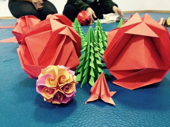 24.11.2014 - Yoga Vila nova de Gaia - workshop Origami - 2