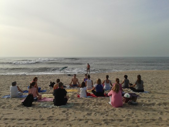 25.10.2014 - Yoga Vila nova de Gaia - Yoga na Praia (Francelos) - 1