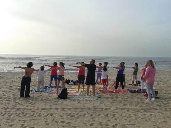 25.10.2014 - Yoga Vila nova de Gaia - Yoga na Praia (Francelos) - 2