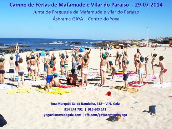 29.07.2014 - Yoga Gaia - Campo de Férias de Mafamude e Vilar do Paraíso - 2