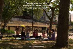 Domingos com Vida - Yoga - (15.06.2014) - Parque de São Caetano 1