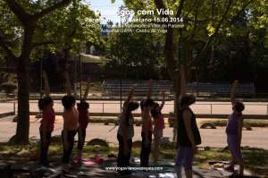 Domingos com Vida - Yoga - (15.06.2014) - Parque de São Caetano 2