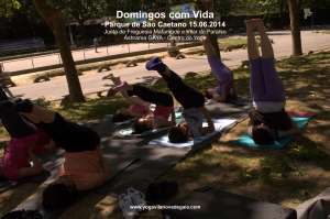 Domingos com Vida - Yoga - (15.06.2014) - Parque de São Caetano 6
