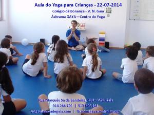 Yoga Gaia - Aula Colégio da Bonança - 22.07.14 - 2