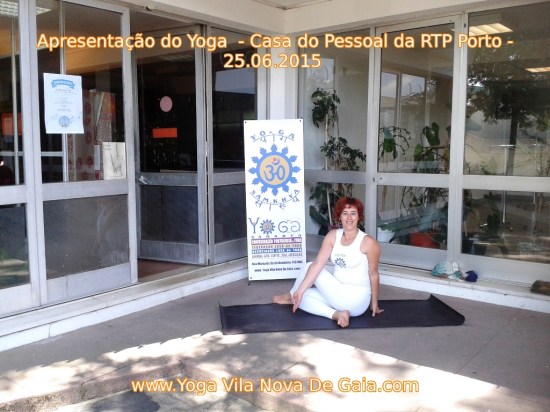 25.06.2015 - Apresentação do Yoga na RTP Porto - VNG