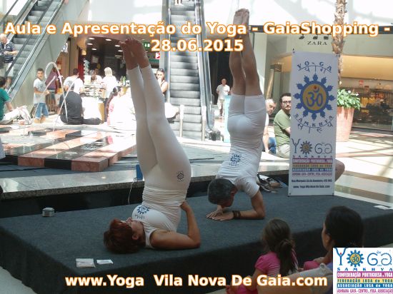 28.06.2015 - Apresentação do Yoga Avançado - Gaiashopping - VNG
