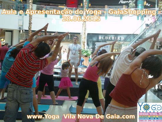 28.06.2015 - Apresentação do Yoga Avançado - Gaiashopping - VNG